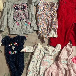 Bag full of girl clothes size 3 months-size 3t